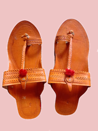 Picture of Shop for Special Designer Kolhapuri Chappal in Various Colors - Handcrafted with Premium Quality Leather